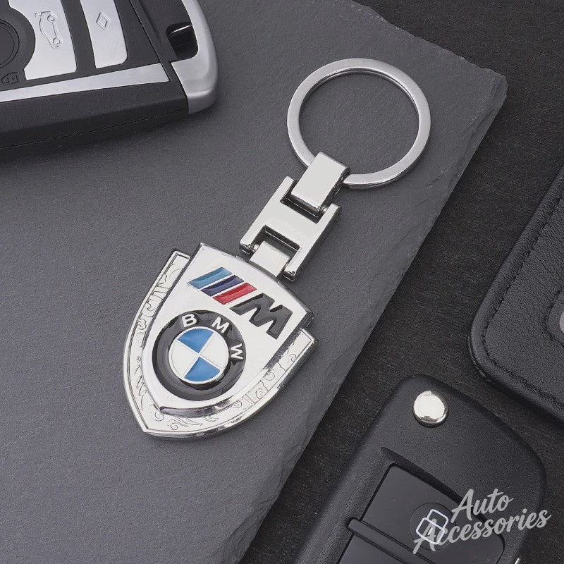 Stoere BMW M Skull Sleutelhanger - Metaal & Stijlvolle Decoratie