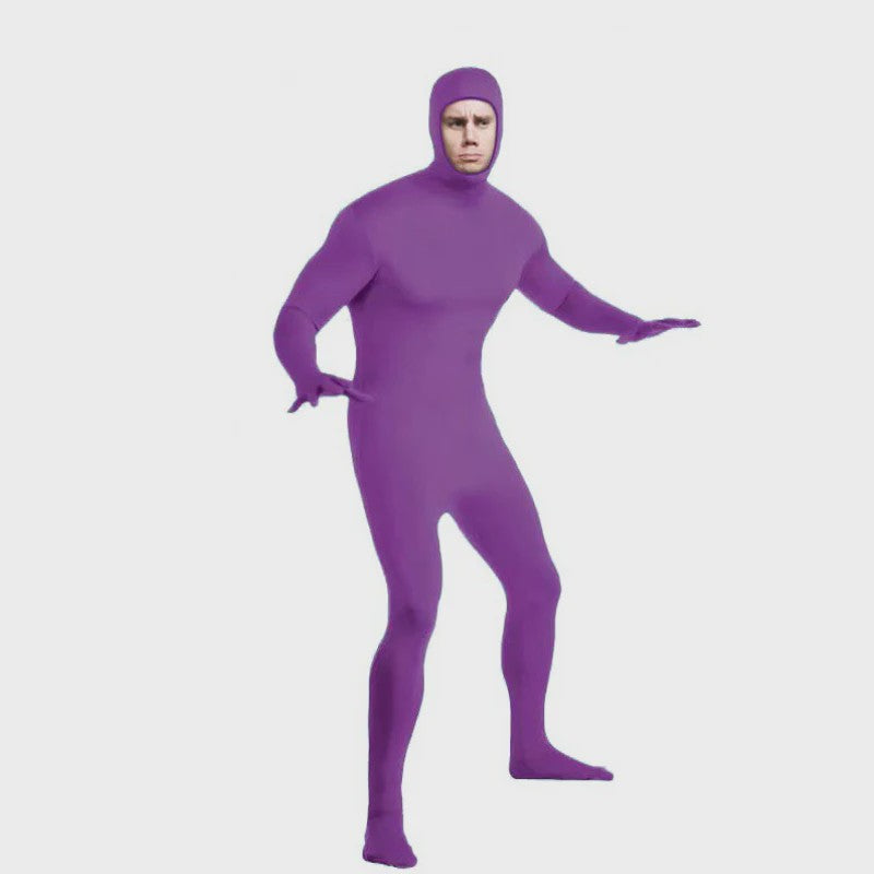 Zentai Jumpsuit: Onzichtbaar Spandex Bodysuit voor Cosplay, Halloween & Feesten