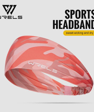 WRELS Sport Hoofdband - Vochtafvoerend & Ademend voor Dames en Heren