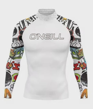 Heren Rashguard Lange Mouw - UV Bescherming Zomer T-shirt voor Surfen, Duiken & Strand