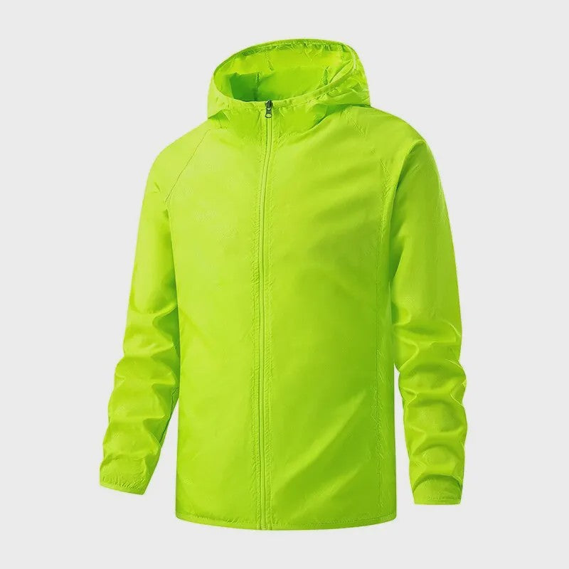 Unisex Winddichte & Waterdichte Outdoor Jas met UV-bescherming - Lichtgewicht & Draagbaar