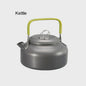 Kampeer Kookset Aluminium Outdoor Keukengerei Set - 12 Delig voor 2-3 Personen