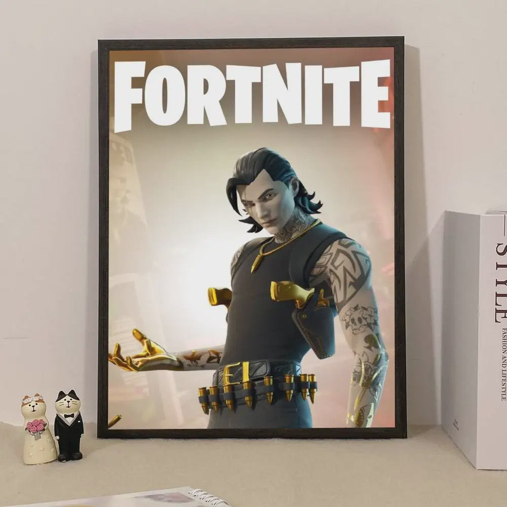 Fortnite Game Poster - Decoratieve Muurkunst voor Fans