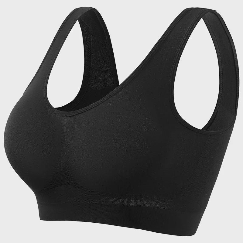 Naadloze Push-Up Sport BH - Ademende Bralette zonder beugel, Crop Top Lingerie voor Dames (S-5XL)