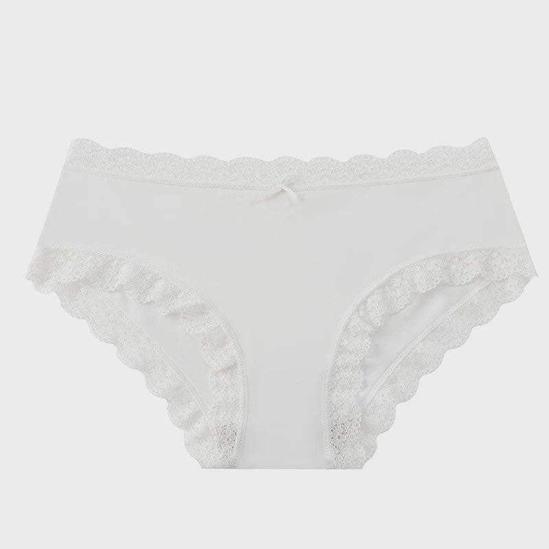 Dames Kant & Luipaardprint Thong Panties - Sexy, Ademend & Comfortabel Ondergoed