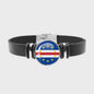 Leren Armband met Vlag van [Land] - Stijlvolle Bangle voor Dames en Heren