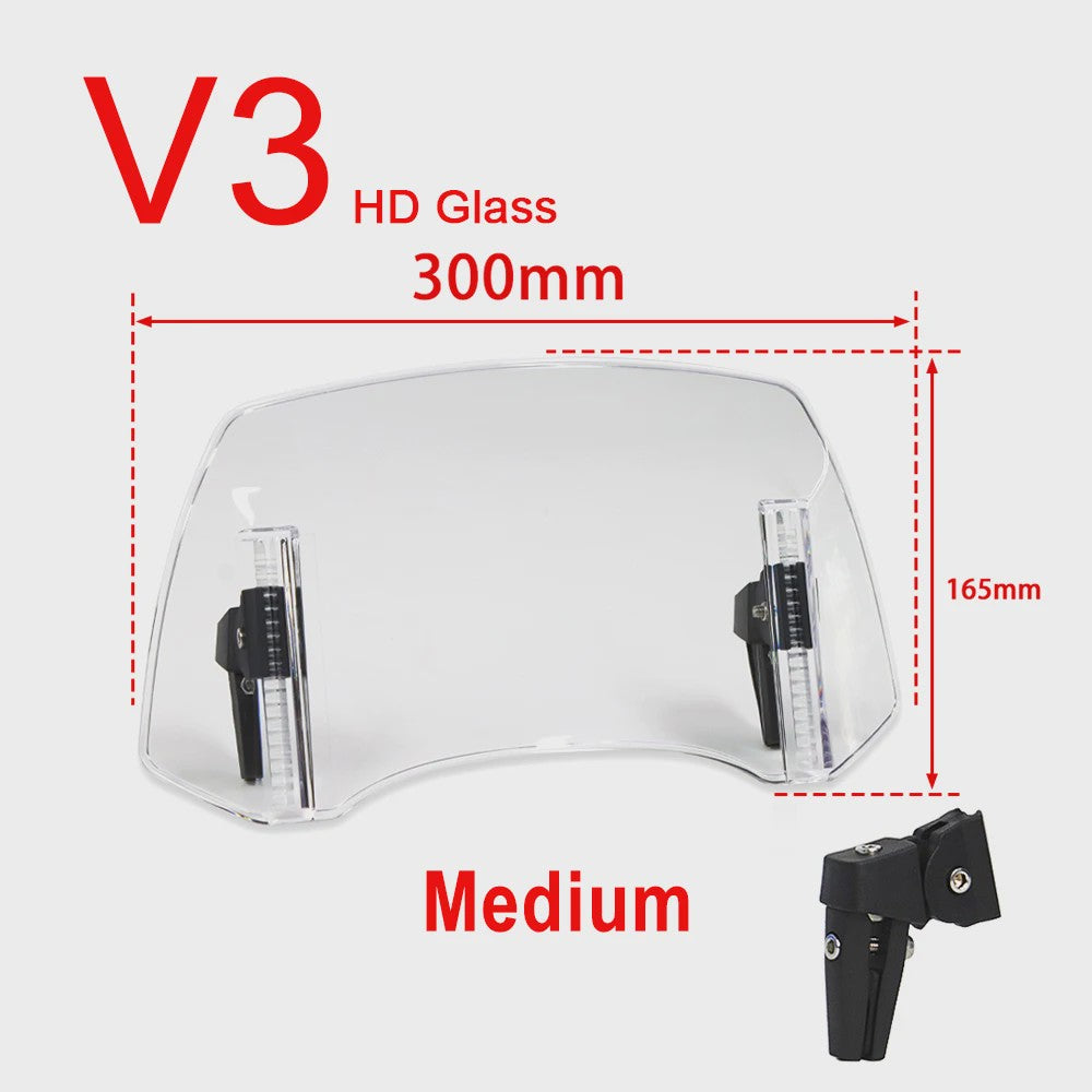 Universele Motor Windscherm Verlengstuk - Verstelbaar Spoiler Deflector