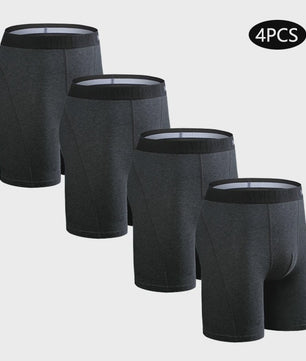 Lange Boxershorts voor Heren - Comfortabel Katoen & Plus Size Pasvorm