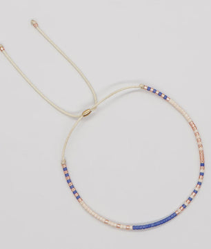 Zomerse Miyuki Kralen Armband - Turquoise & Blauw - Boho & Etnisch