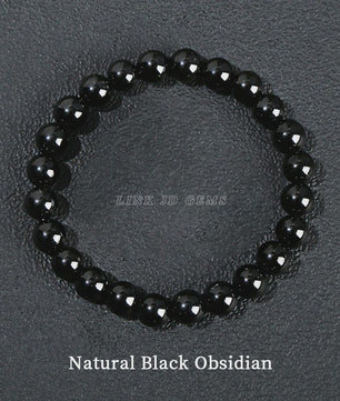 Natuurstenen Kralen Armband - Lapis Lazuli, Amethist, Rozenkwarts & meer