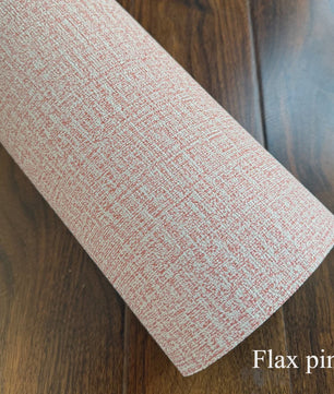 Zelfklevende 3D Wandsticker met Linnenstructuur - Waterdicht & Decoratief