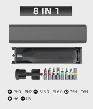 Multifunctionele Precisie Schroevendraaier Set 46-in-1 voor Telefoon, Laptop & Elektronica Reparatie