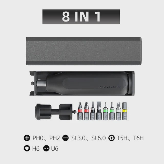 Multifunctionele Precisie Schroevendraaier Set 46-in-1 voor Telefoon, Laptop & Elektronica Reparatie