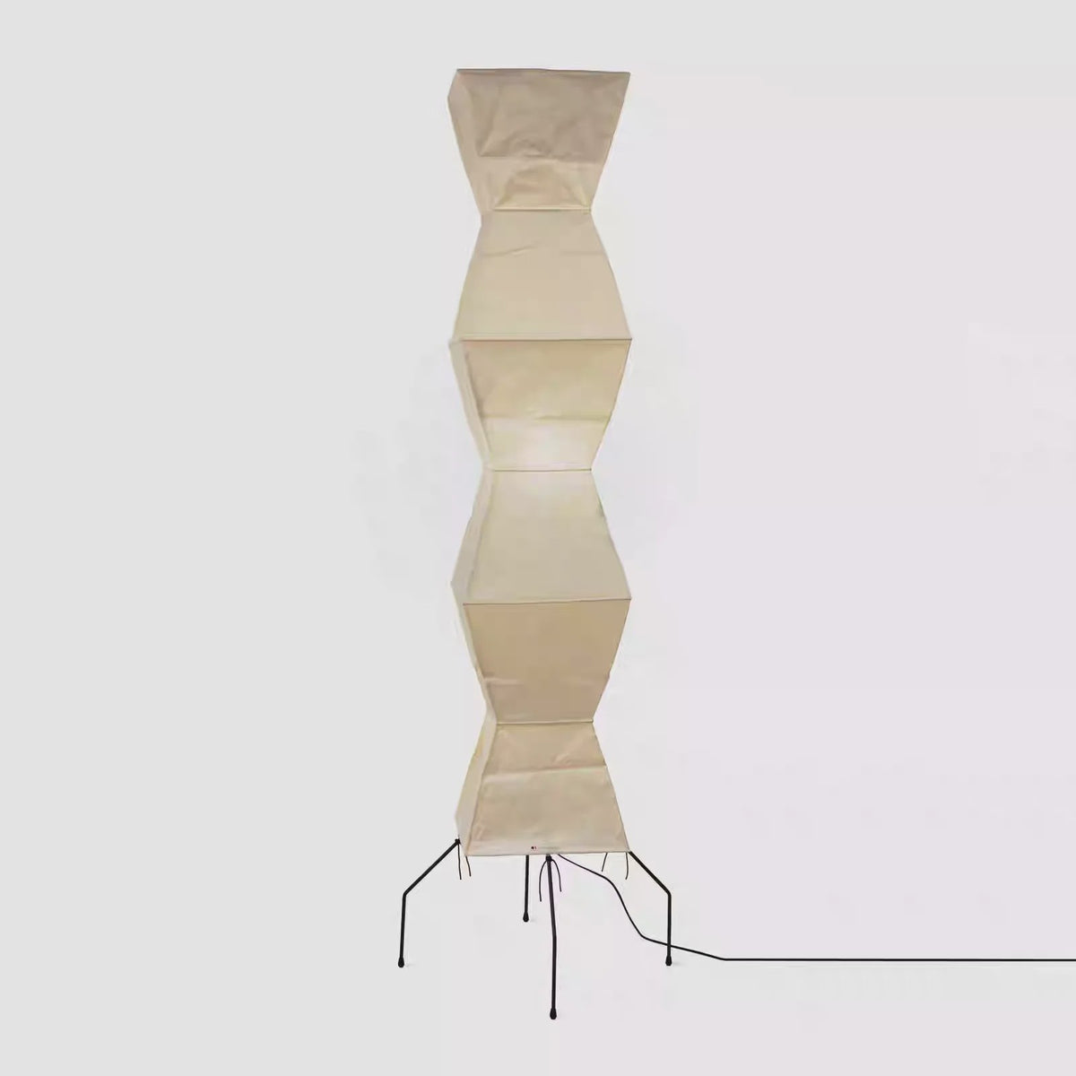 Akari Noguchi Stijl Verticale Vloerlamp - Japans Design Rijstpapier