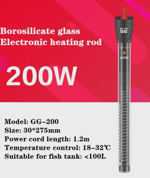 Aquarium Verwarmer met LCD Display - Instelbare Temperatuur & Thermostaat
