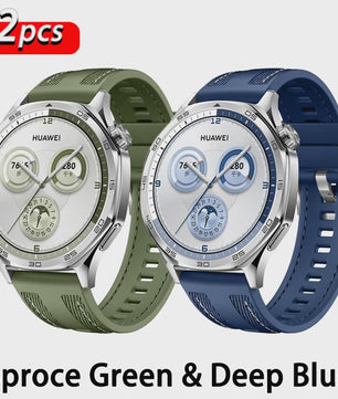 22mm Nylon & Siliconen Horlogeband voor Huawei Watch GT/Pro (46mm)