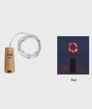 Fleskurk LED Snoerlichtjes - Sfeerverlichting voor Fles, Kerst, Feest & Decoratie