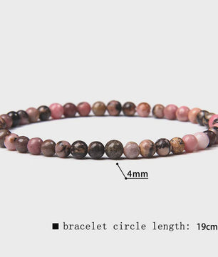 Natuursteen Armband met Kwarts, Kattenoog, Jades & Aquamarijn Kralen - Stretch Bangle voor Dames & Heren
