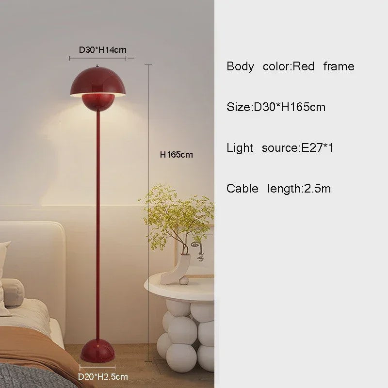 Danish Bud Design Lamp - Stijlvolle Vloerlamp en Tafellamp met E27 Fitting