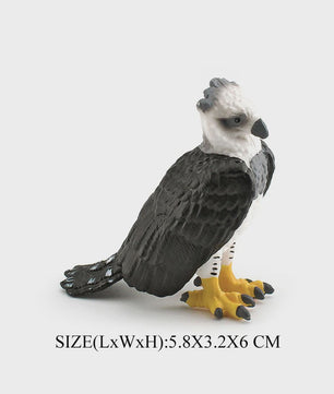 Realistische Roofvogel Figuren Set: Adelaar, Gier & Secretarisvogel - Educatief Speelgoed