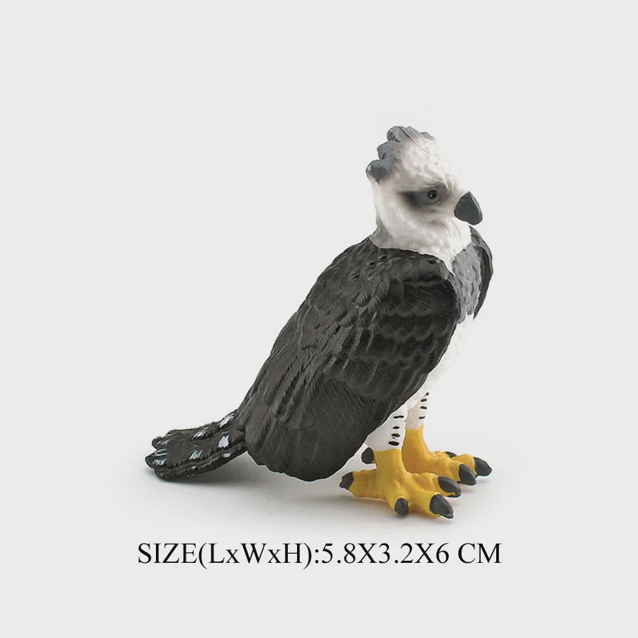 Realistische Roofvogel Figuren Set: Adelaar, Gier & Secretarisvogel - Educatief Speelgoed