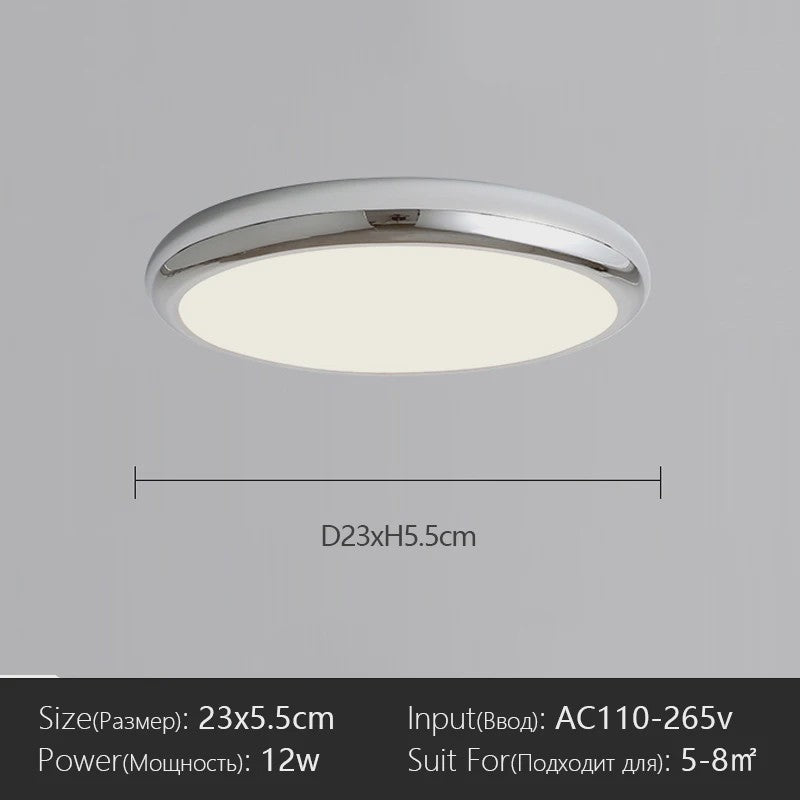 Moderne Scandinavische LED Plafondlamp - Stijlvol en Veelzijdig