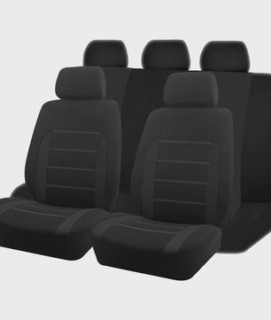 Universele Autostoelhoezen Set - Complete Bescherming voor Auto, SUV, Truck & Bestelwagen