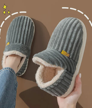 Herenslippers Winter Laarzen - Zachte Pluche & Katoen, Warm & Comfortabel voor Binnen