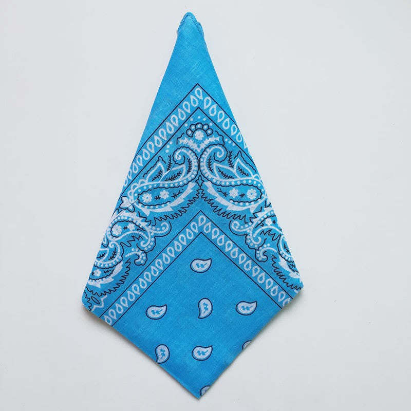 Klassieke Katoenen Bandana 55x55cm - Paisley Print Hoofdband voor Dames & Heren
