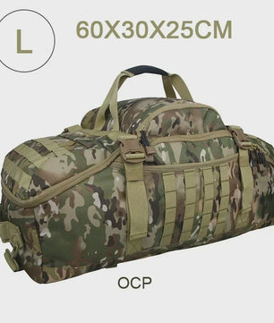 Multifunctionele Duffle Bag Rugzak 25L/45L/80L - Waterdicht, Tactisch & Outdoor