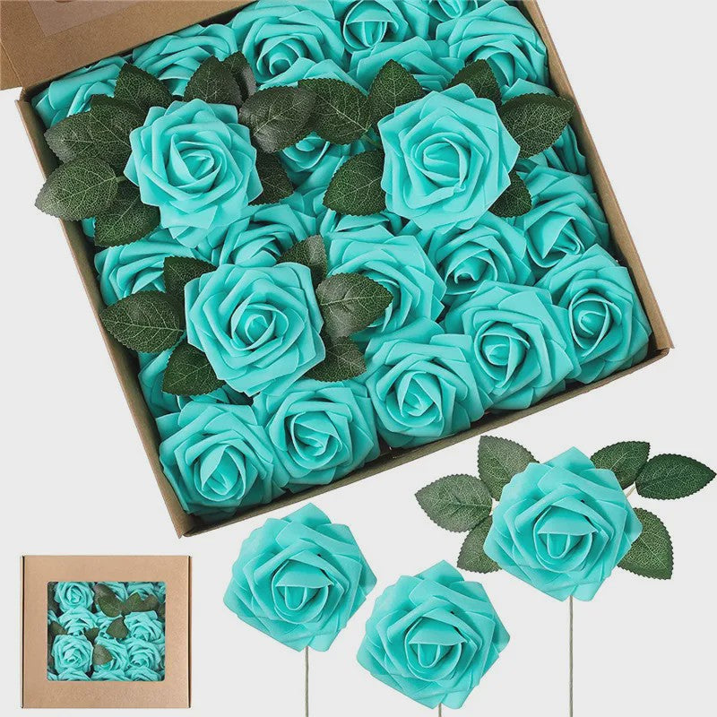 Kunst Rozen Foam - Set van 10 tot 100 Stuks - Decoratie Bruiloft, Feest & Cadeau