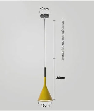 Moderne LED Hanglamp E27 Fitting - Stijlvol en Veelzijdig voor Keuken, Slaapkamer of Eetkamer