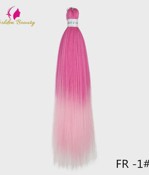 26 Inch Ombre Kleuren Vlechtsel Haar Synthetisch Pre-stretched Jumbo Braids Haar voor Cosplay & Pruiken