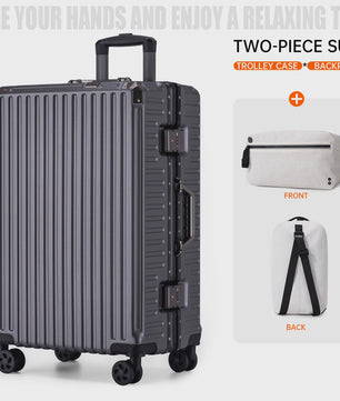 Ruime Koffer Trolley - Stevig & Duurzaam - Handbagage Geschikt - Unisex