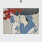 Vintage Japanse Muurdecoratie Canvas: Hokusai Golven, Fuji & Geisha Kunst