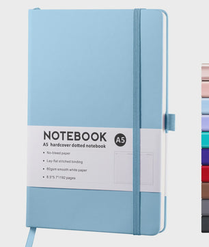 Hardcover A5/A6 Notitieboek met Elastische Band - PU Leer Dagboek