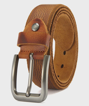 Luxe Heren Riem van Echt Leer - Stijlvolle Casual & Zakelijke Accessoire