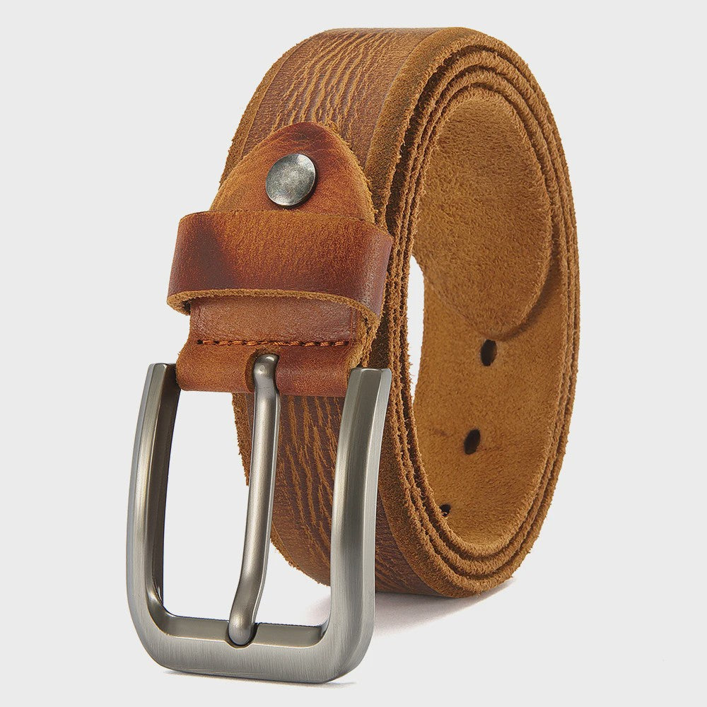 Luxe Heren Riem van Echt Leer - Stijlvolle Casual & Zakelijke Accessoire