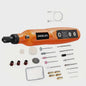 Draadloze Roterende Tool Kit: Graveerpen voor Hout, Metaal, Glas & Sieraden - DIY Mini Boormachine met USB