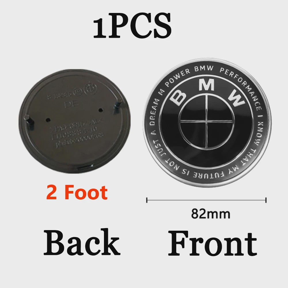 BMW Embleem Vervanging 74/82mm - Motorkap, Kofferbak Badge