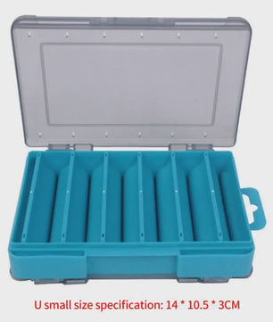 Vis Tackle Box met Compartimenten - Opslag voor Haken, Lokaas en Accessoires