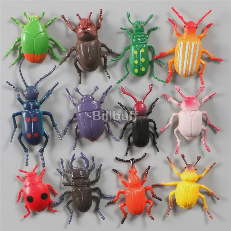Educatieve Speelgoed Dierenfiguren Set - Insecten, Boerderijdieren, Wilde Dieren en Meer
