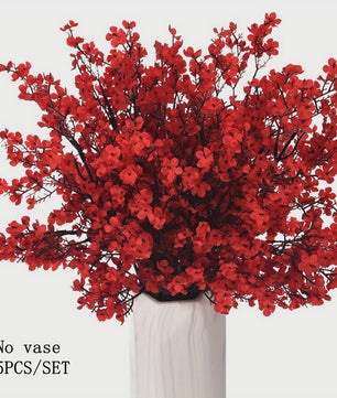 5x Kunstbloemen 'Sterrenhemel' - Decoratieve Takken voor Binnen & Buiten