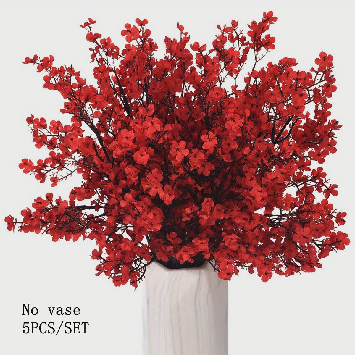 5x Kunstbloemen 'Sterrenhemel' - Decoratieve Takken voor Binnen & Buiten