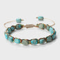 Verstelbare Emperor Stone Kralen Armband - Natuursteen Bangle voor Dames & Heren
