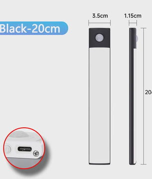 Draadloze LED Lamp met Bewegingssensor - USB Oplaadbaar voor Kast, Keuken & Slaapkamer