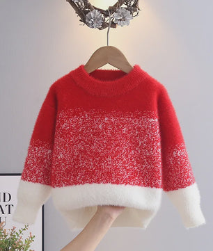 Schattige Gebreide Trui voor Meisjes - Elegante Winterkleding voor Kinderen