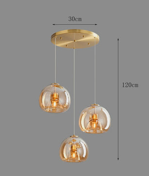 Moderne Glazen Hanglamp - Stijlvolle Plafondlamp voor Eetkamer & Interieur