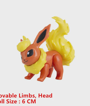 Pokemon Actiefiguren Set (4-9 cm) - Pikachu, Gengar, Eevee & meer - Cadeau & Verzamelen