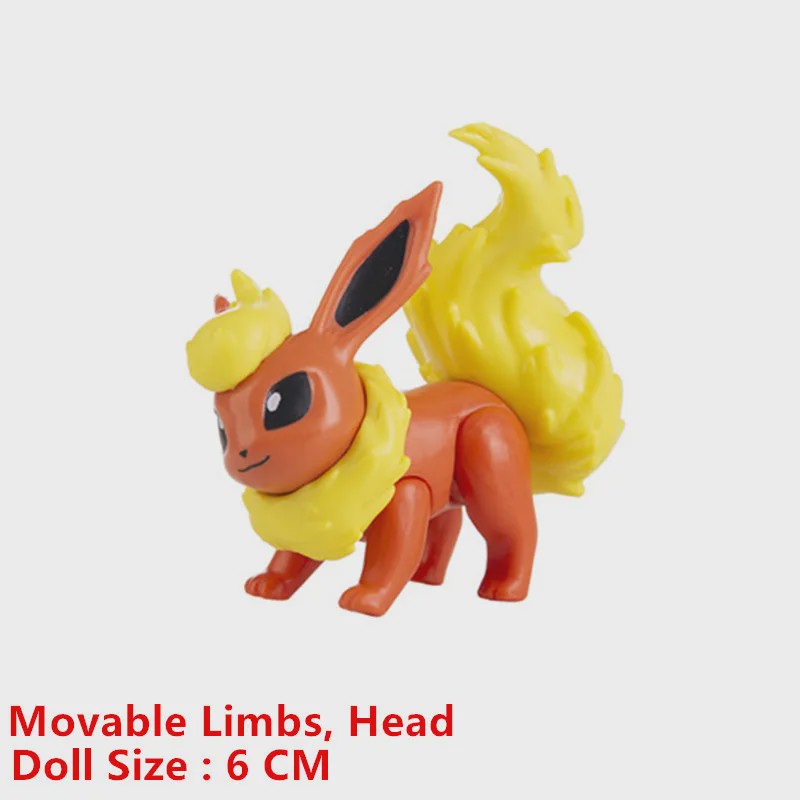 Pokemon Actiefiguren Set (4-9 cm) - Pikachu, Gengar, Eevee & meer - Cadeau & Verzamelen
